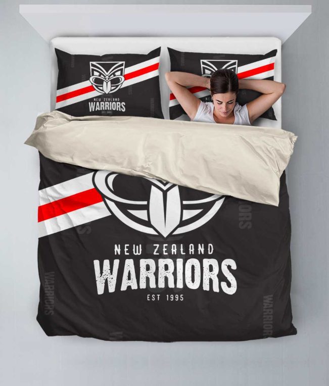 NRL New Zealand Warriors EST 1995  Bedding Set