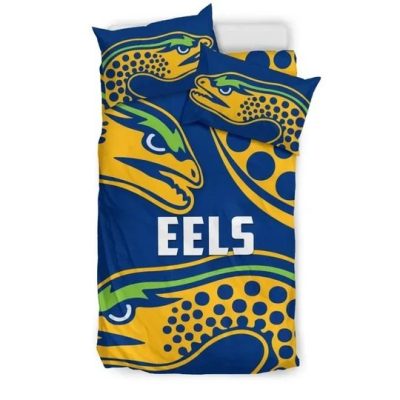 NRL Parramatta Eels Blue Gold  Bedding Set