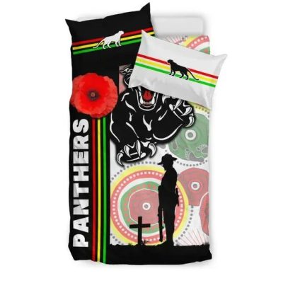 NRL Penrith Panthers ANZAC Day  Bedding Set