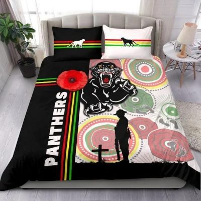 NRL Penrith Panthers ANZAC Day  Bedding Set