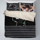 Nrl Penrith Panthers Black Mascot Doona Cover Woman Lying 1024 King Cal King.jpg - demo10