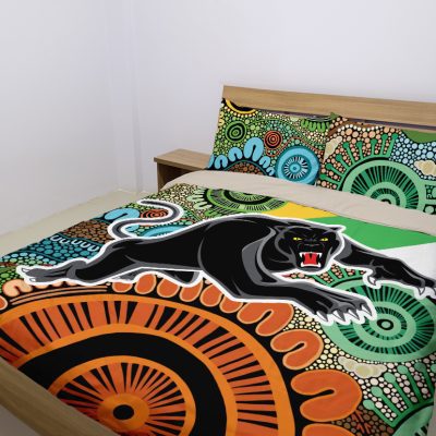NRL Penrith Panthers Colors NAIDOC Patterns  Bedding Set
