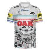 Nrl Penrith Panthers Custom Name Number 2023 Indigenous Jersey Polo Shirt Front.jpg - demo10