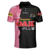 Nrl Penrith Panthers Custom Name Number 2023 Mix Jersey Polo Shirt Front.jpg - demo10