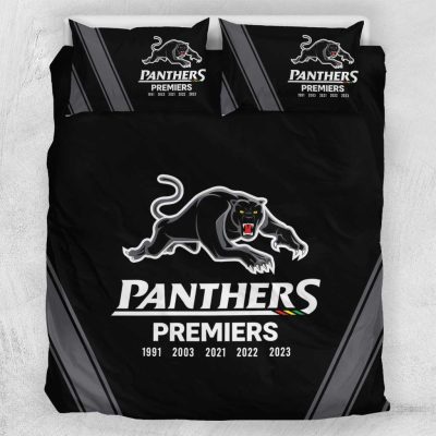 NRL Penrith Panthers Premiers  Bedding Set