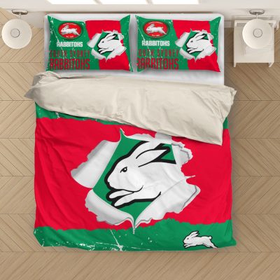NRL South Sydney Rabbitohs Big Logo  Bedding Set