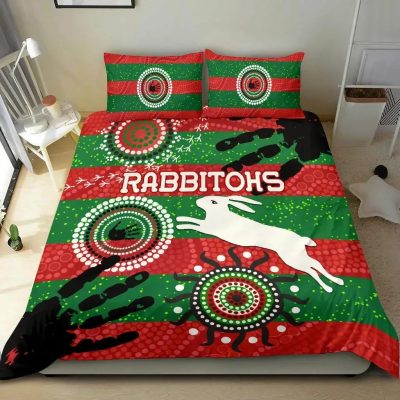 NRL South Sydney Rabbitohs Indigenous  Bedding Set
