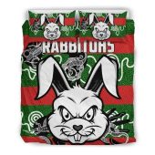 Nrl South Sydney Rabbitohs Indigenous Rabbit Head Doona Cover 3.jpg - demo10