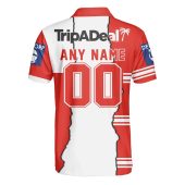 Nrl St. George Illawarra Dragons Custom Name Number 2023 Mix Jersey Polo Shirt Back.jpg - demo10