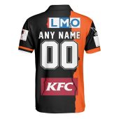 Nrl Wests Tigers Custom Name Number 2023 Mix Jersey Polo Shirt Back.jpg - demo10
