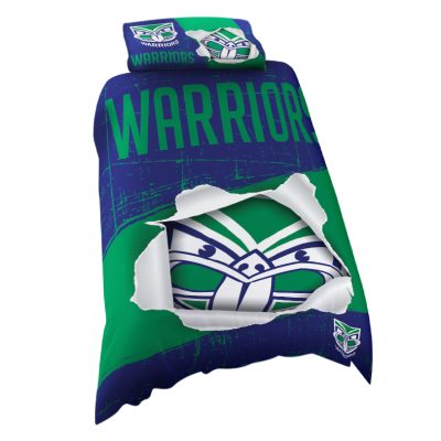 NRL New Zealand Warriors Big Logo  Bedding Set