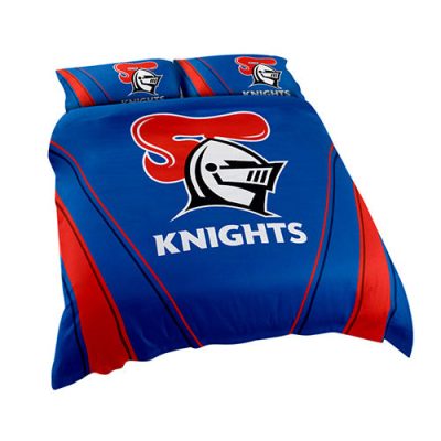 NRL Newcastle Knights Blue Red  Bedding Set V2