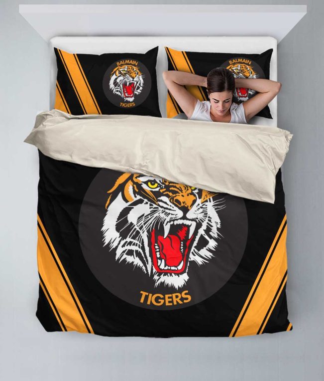 NSWRL Balmain Tigers  Bedding Set