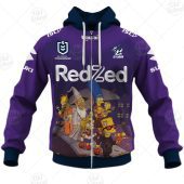 Personalised Nrl Melbourne Storm X The Simpsons 2020 Halloween Zip Up Hoodie 2.jpg - demo10