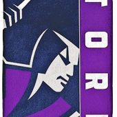 NRL Melbourne Storm Beach Towel V1