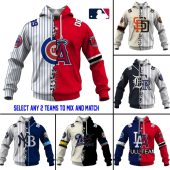 Mix 2 Mlb Teams Select Any 2 Teams To Mix And Match! Hoodie - demo10