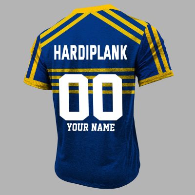 Parramatta Eels 1982 ARL/NRL Vintage Retro Henley Shirt
