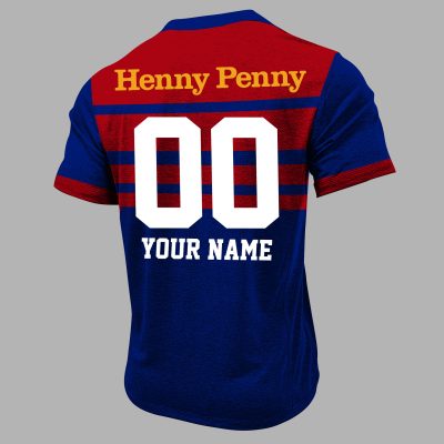 Parramatta Eels 1982 ARL/NRL Vintage Retro Henley Shirt