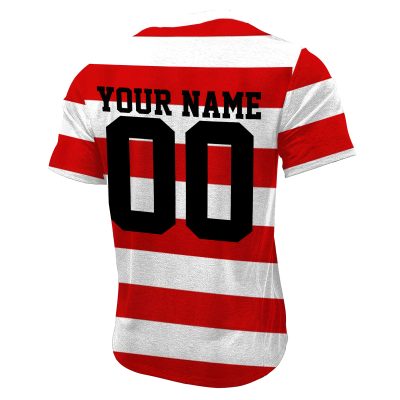 Personalise QLD MAROONS 1997 INAUGURAL TRI SERIES SUPER LEAGUE Vintage Retro Jerseys Henlley Shirt