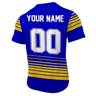 Personalise QLD MAROONS 1997 INAUGURAL TRI SERIES SUPER LEAGUE Vintage Retro Jerseys Henlley Shirt