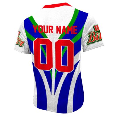 Personalise QLD MAROONS 1997 INAUGURAL TRI SERIES SUPER LEAGUE Vintage Retro Jerseys Henlley Shirt