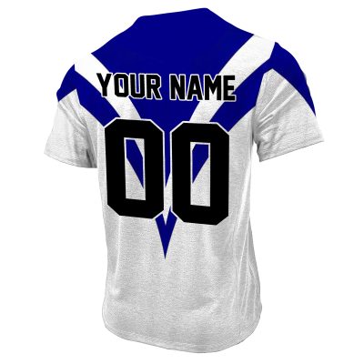 Personalise QLD MAROONS 1997 INAUGURAL TRI SERIES SUPER LEAGUE Vintage Retro Jerseys Henlley Shirt