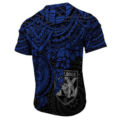 NRL Sydney Roosters Polynesian Henley Shirt ST2202