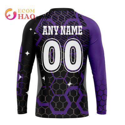 NRL Melbourne Storm Custom Name Number MotoCross Sweatshirt