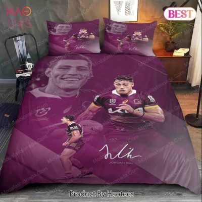 NRL Brisbane Broncos Jordan Riki  Bedding Set