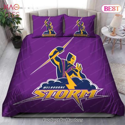 NRL Melbourne Storm Purple Edition  Bedding Set V4