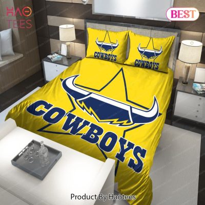 NRL North Queensland Cowboys Yellow  Bedding Set