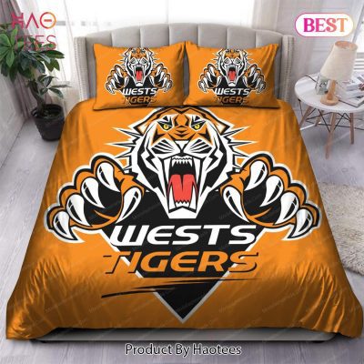 NRL Wests Tigers Orange  Bedding Set