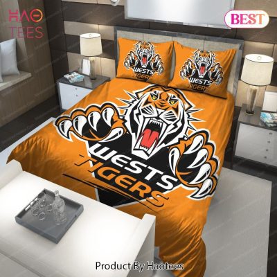 NRL Wests Tigers Orange  Bedding Set