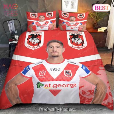 NRL St. George Illawarra Dragons Zac Lomax  Bedding Set