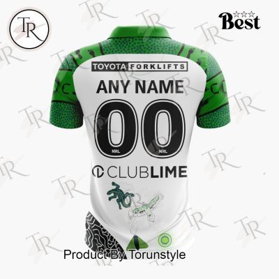 Canberra Raiders 2025 Custom Name New Design Polo Shirt
