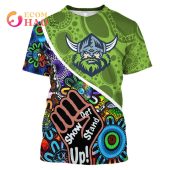Canberra Raiders Personalized Indigenous Naidoc 3d Hoodie Handsome As Usual - demo10