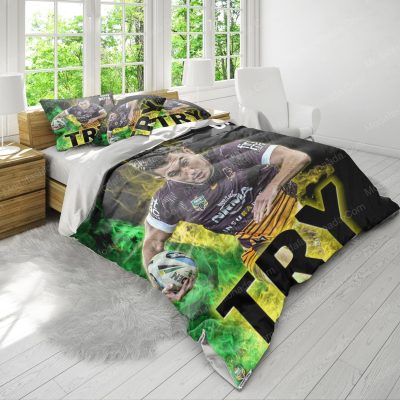 NRL Brisbane Broncos Corey Oates Try  Bedding Set V4