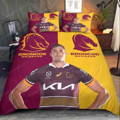 NRL Brisbane Broncos Corey Oates  Bedding Set V2