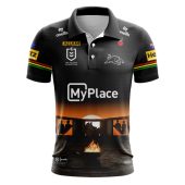 Custom Name Number Anzac 2025 Jersey Polo Shirt Front.jpg - demo10