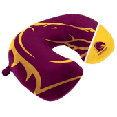 Brisbane Broncos NRL Team U Shaped Travel Cushion Pillow
