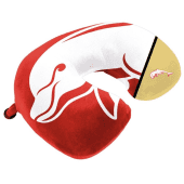 Brisbane Broncos NRL Team U Shaped Travel Cushion Pillow