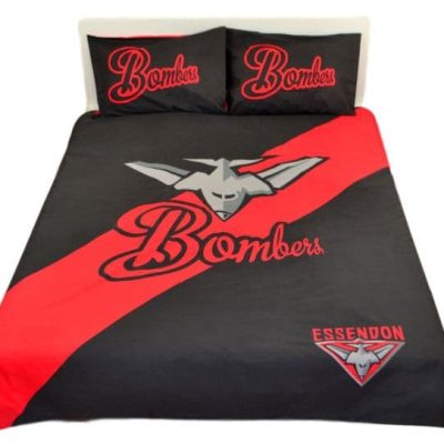 AFL Essendon Bombers Home Guernsey  Bedding Set V5