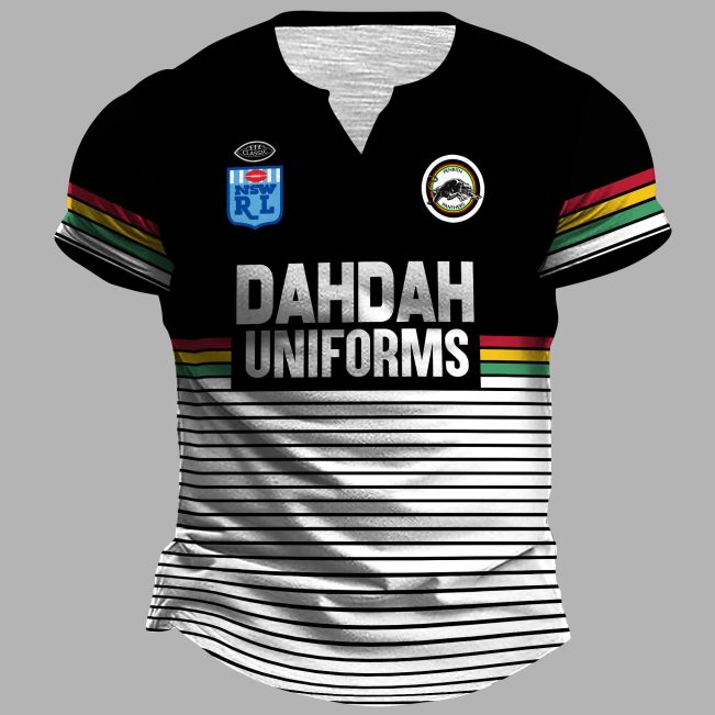 Parramatta Eels 1982 ARL/NRL Vintage Retro Henley Shirt