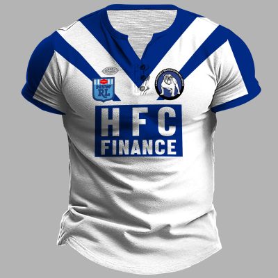 Parramatta Eels 1982 ARL/NRL Vintage Retro Henley Shirt