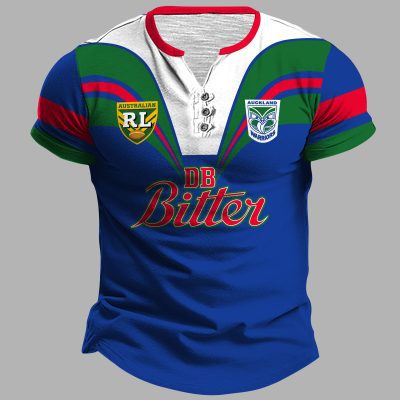 Parramatta Eels 1982 ARL/NRL Vintage Retro Henley Shirt