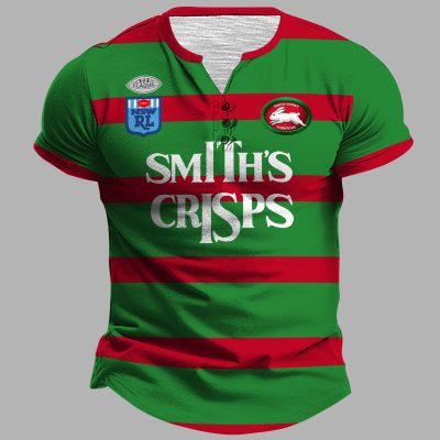 Parramatta Eels 1982 ARL/NRL Vintage Retro Henley Shirt