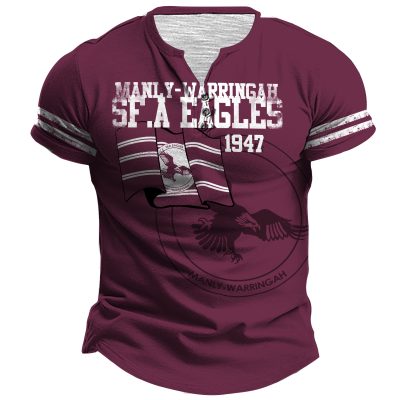 Penrith Panthers Personalized  NRL Vintage jersey 1967 Henley Shirt