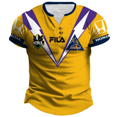 Penrith Panthers Personalized  NRL Vintage jersey 1967 Henley Shirt