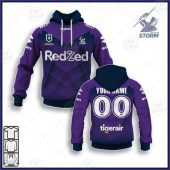 NRL Melbourne Storm Custom Name Number 2020 Home Jersey Pullover Hoodie