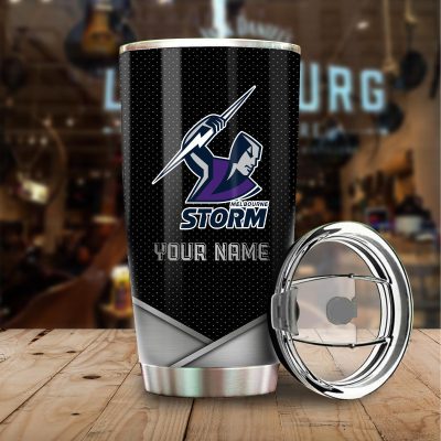 NRL Melbourne Storm Grumpy Old Man Custom Name Tumbler